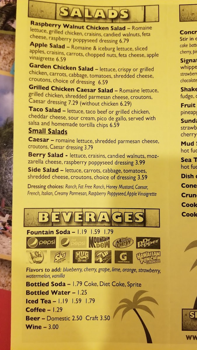 Kahuna's Burgers Menu - Image 6